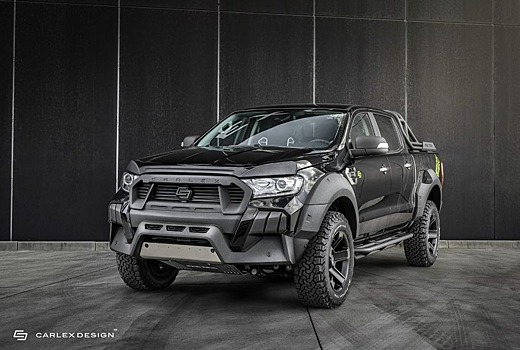 Посмотрите на агрессивный Ford Ranger c роскошным салоном