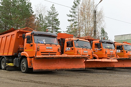 Более 90 спецмашин будут убирать снег в Дзержинске зимой