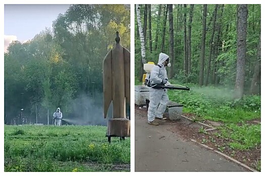В Йошкар-Оле проводят повторную обработку общественных мест от клещей