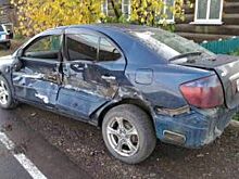 Внедорожник протаранил легковушку на трассе в Иркутской области