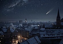 Появилось видео падения астероида в Германии