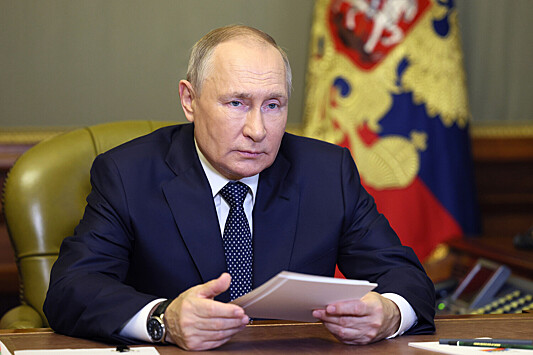Путин оценил вклад "Росатома" в укрепление "ядерной триады" России