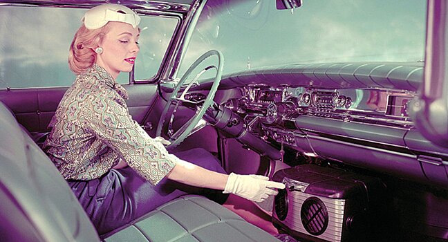 Где устанавливали первые автомобильные кондиционеры