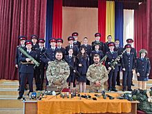 На Дону кадеты прошли мастер-класс у ветеранов боевых действий