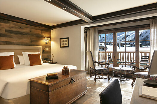 Горные лыжи и подледное погружение: отель Airelles Val d'Isère, Mademoiselle к зиме готов!