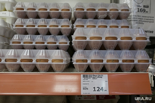 В магазинах Екатеринбурга начали вводить ограничения на продажу яиц