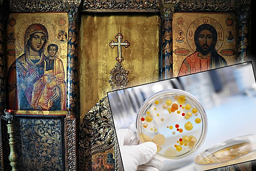 Девушка провела бактериальный анализ икон московских церквей