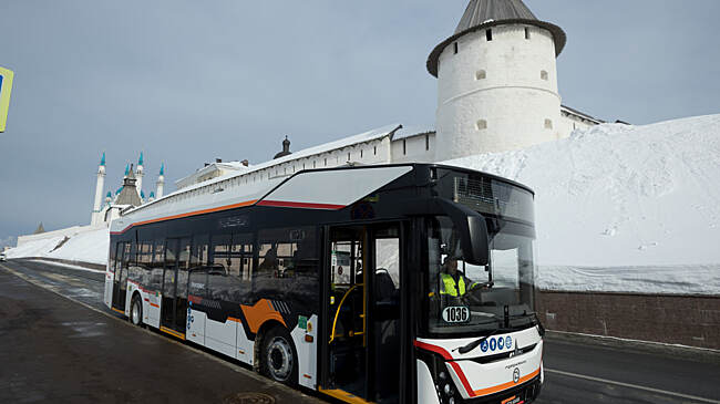 В Казани тестируют новый троллейбус «Горожанин». Он может проехать 30 км без сети