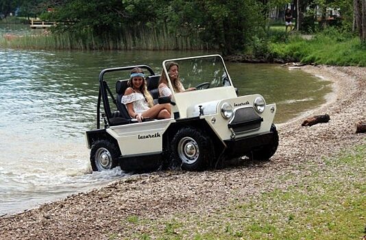 Вседорожная амфибия для двоих стала реальностью во Франции