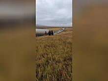 Дорога в Забайкалье превратилась в ловушку: автобус с детьми съехал в кювет