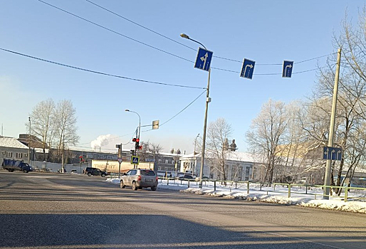 ДТП с фурой произошло на перекрестке в Новокузнецке