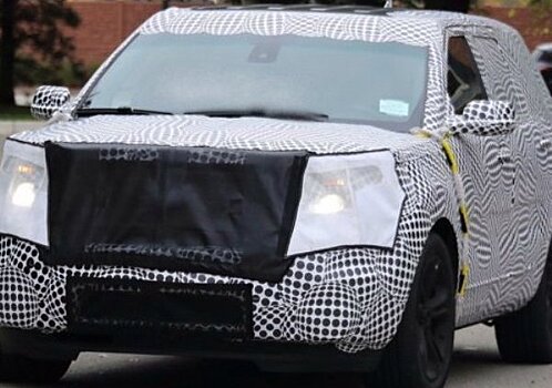 Прототип Ford Explorer 2019 замечен во время тестирования