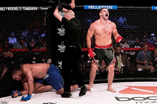 Bellator 261: Валентин Молдавский – Тимоти Джонсон, бой за временный пояс в тяжёлом дивизионе, видео