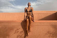 Супермодель Ирина Шейк снялась в купальнике на отдыхе в Марокко
