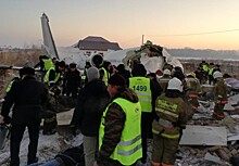 Число жертв при падении самолета в Алма-Аты выросло до 40