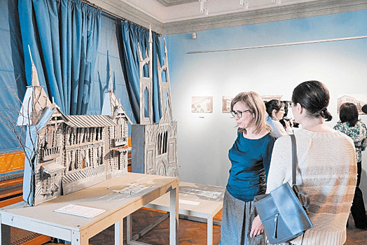 В Музее модерна прошел финисаж выставки, посвященной архитектору Щербачеву