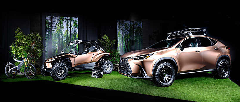 Lexus показал внедорожную версию NX PHEV и концепт водородного багги на автосалоне в Токио