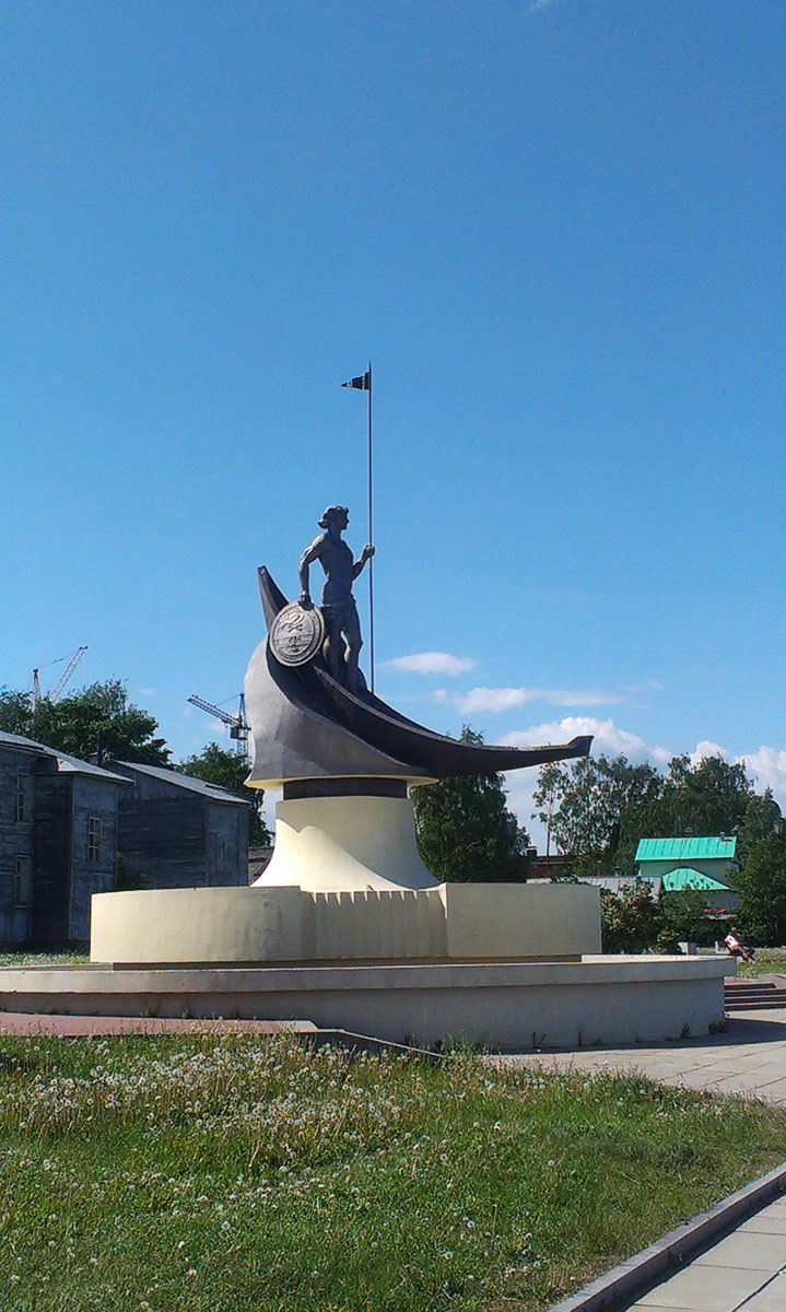 Онежская набережная, Петрозаводск, Карелия, Россия, Европа