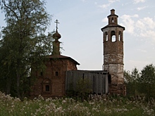 Российские древности: Воздвиженская церковь в Верх-Боровой