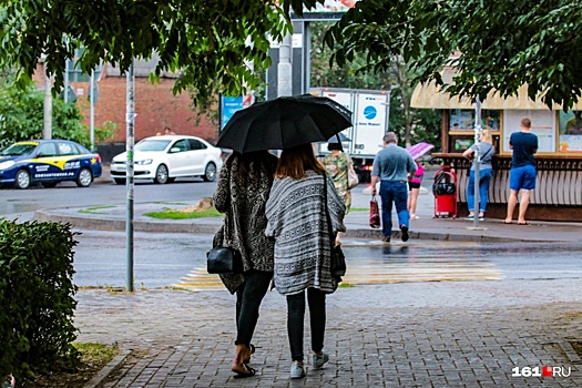 Пасмурно и дождливо: какая погода ожидает ростовчан в выходные