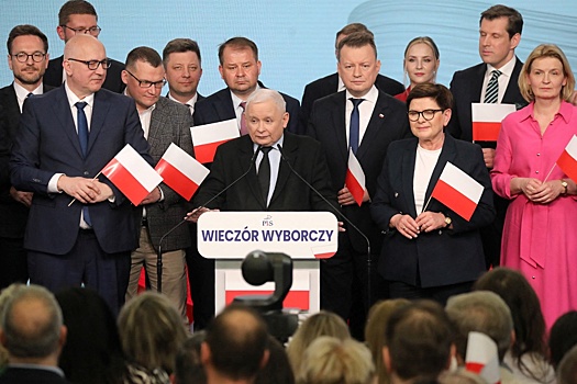 На выборах в местные органы власти в Польше победила партия "Право и справедливость"