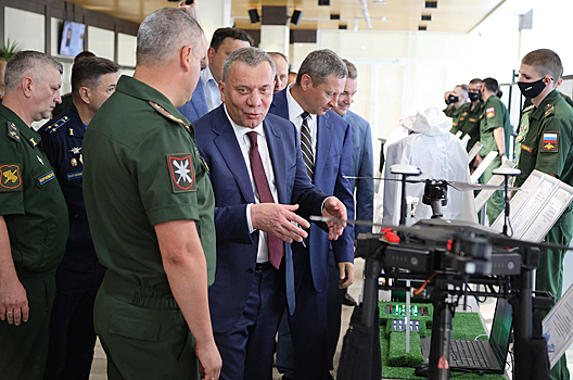 Военный технополис в Анапе посетил вице-премьер РФ Юрий Борисов
