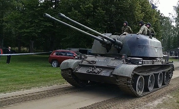 "Адская молотилка" ЗСУ-57-2 замечена в Финляндии