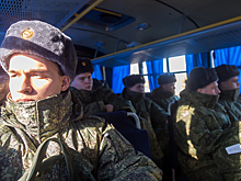 Первых призывников из Новосибирской области отправили к месту несения службы