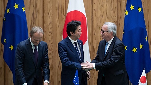 ЕС заключил крупнейшую сделку о свободной торговле с Японией