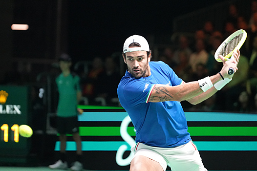 Сборная Италии по теннису в третий раз подряд выиграла Кубок Дэвиса