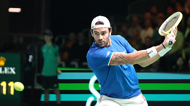 Сборная Италии по теннису в третий раз подряд выиграла Кубок Дэвиса