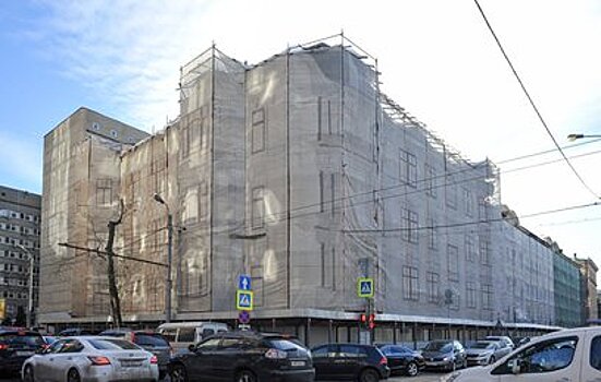 В Москве реставрируют доходный дом купца Быкова