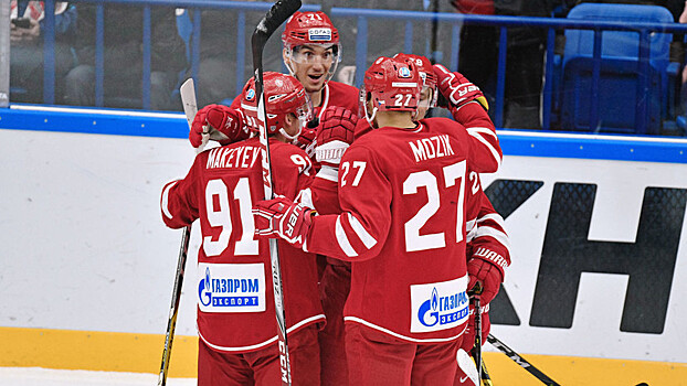 «Витязь» одержал шестую победу подряд в КХЛ
