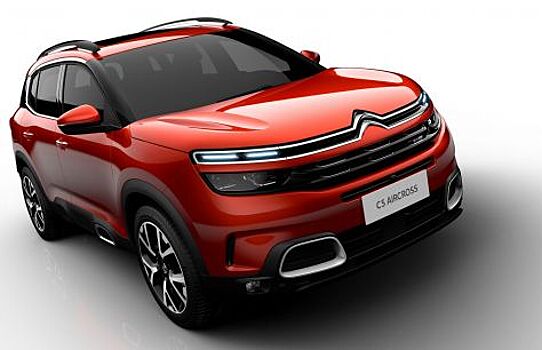 Citroen C5 Aircross SUV станет первым автомобилем для рынка Индии