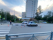 Иномарка сбила девочку на перекрестке в Новосибирске