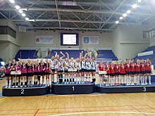Юные челябинские волейболистки стали победительницами «Серебряного мяча»