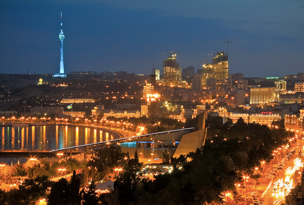 Бакинская телебашня, Баку, Азербайджан, Европа