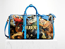 Великие произведения живописи на сумках Джеффа Кунса для Louis Vuitton