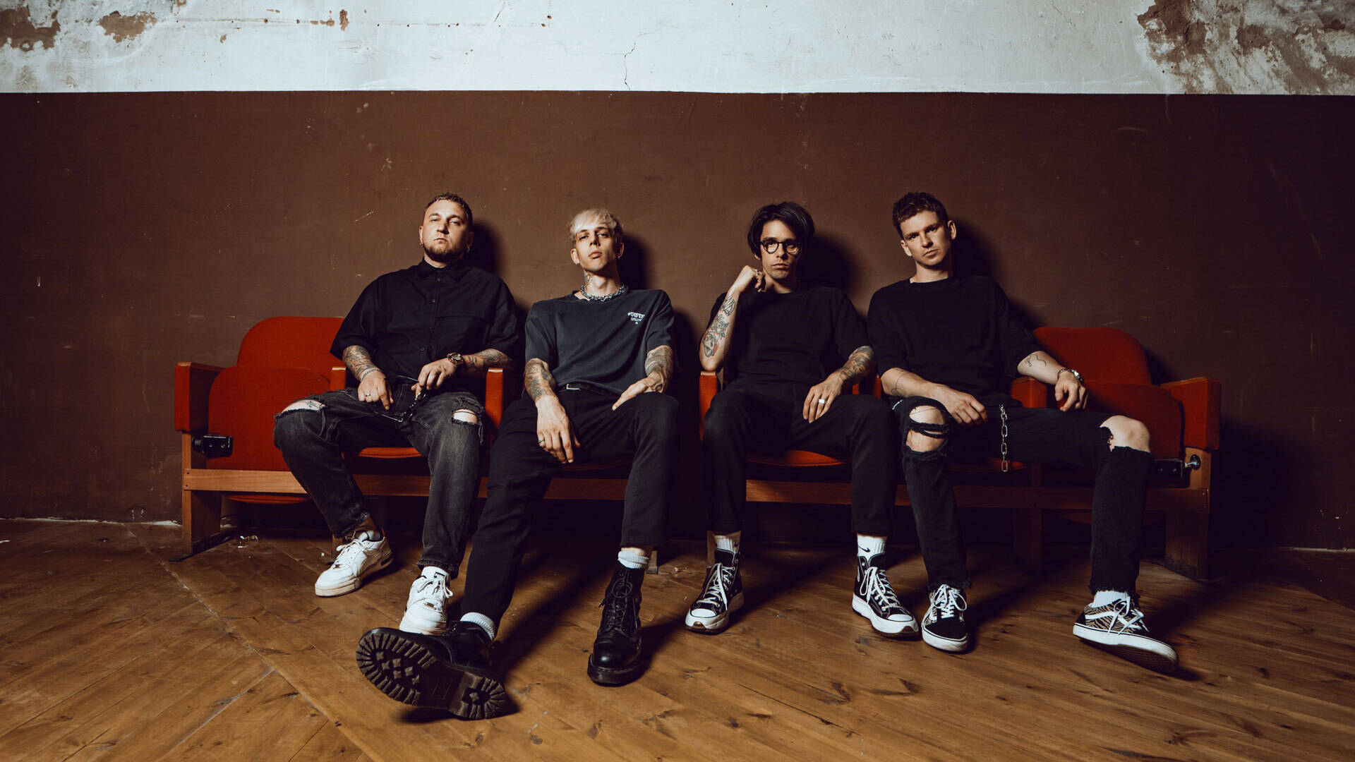 Группа Wildways: Игорь Старостин, Денис Пятковский, Анатолий Борисов, Кирилл Аюев, июль 2022