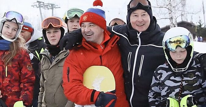 Собянин показал лыжный опыт с Воробьёвым