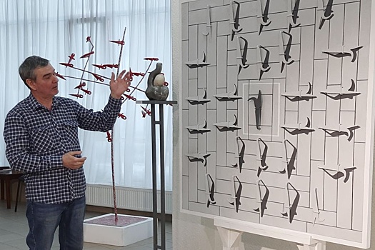 В Уфе выставка "Из легенд" завершилась встречей с Фирдантом Нуриахметовым