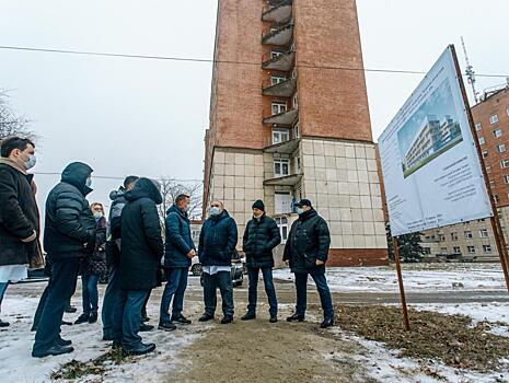 В Курской области началось строительство нового госпиталя