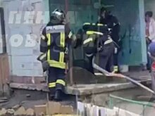 Пензенцы назвали причиной пожара на улице 8 Марта тлеющий окурок