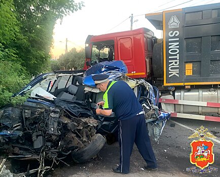 Авария в Солнечногорске унесла жизнь 65-летнего мужчины