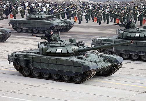 В России создали робототехнические комплексы на танках Т-72