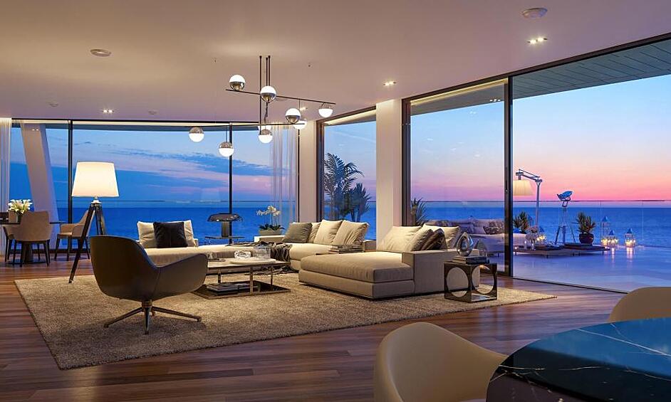 Квартира расположена в уже построенном комплексе Reef Residence.