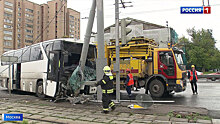 29 пострадавших: туристический автобус с китайцами снес столб