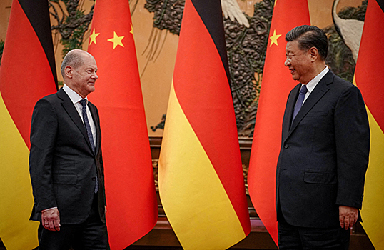 Канцлер Германии Олаф Шольц встретился с Си Цзиньпином. О чем шла речь?