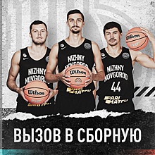 Три игрока БК «Нижний Новгород» вызваны в сборную России