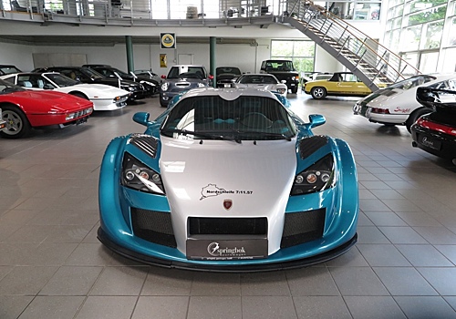 Суперкар Gumpert Apollo, установивший рекорд Нюрбургринга, выставили на продажу